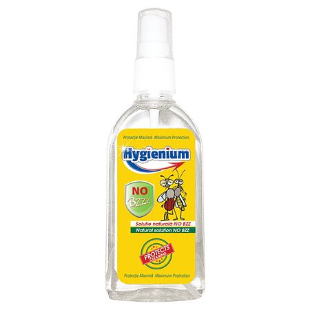 Spray anti-tantari Hygienium No Bzz, solutie naturala, 85 ml 