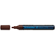 Marker permanent Schneider, varf rotund, 3 mm, cu vopsea maro