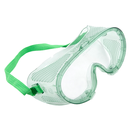 Ochelari de protectie tip google Dalgeco, cu aerisire directa, transparenti