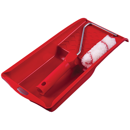 Set trafalet poliester + maner + tava, Color Expert, 10 cm x 15 mm