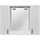 Oglinda baie Savini Due model 960/00, 2 becuri,  MDF, alb
