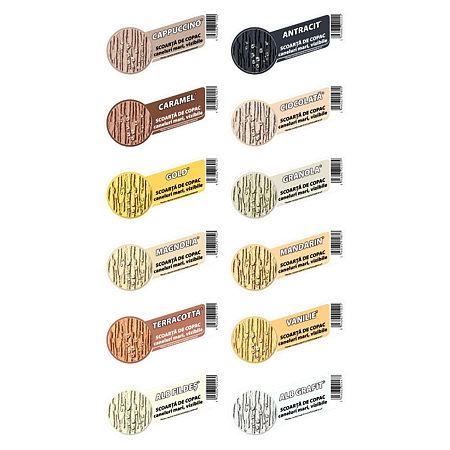 Tencuiala decorativa siliconica Oskar 3Teck, aspect scoarta de copac, granulatie 1.5 mm, interior/exterior, gold, 25 kg Tencuiala decorativa siliconica Oskar 3Teck, aspect scoarta de copac, granulatie 1.5 mm, interior/exterior, gold, 25 kg