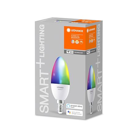 Bec LED Smart Osram, lumanare, E14, 5 W, 470 lm, 2700-6500 K