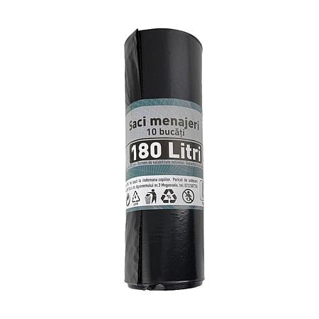 Saci menajeri 180 l, 10 buc/rola