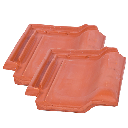 Tigla ceramica Ideal, rosu, 340 x 200 mm