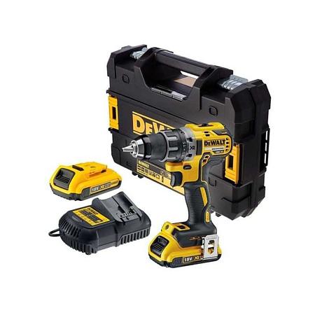 Masina de gaurit si insurubat DeWalt DCD791D2, 18 V XR, 2 x 2Ah, motor fara perii, mandrina rapida 