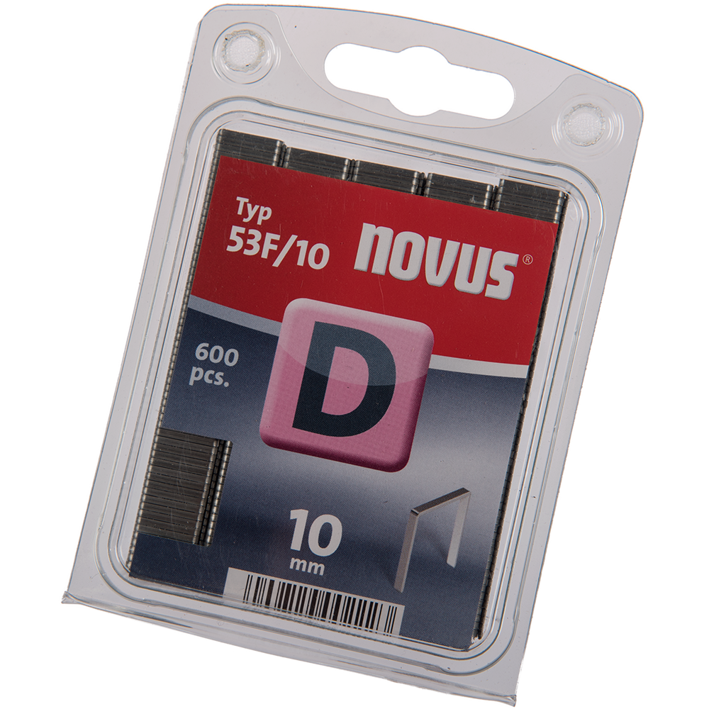 Capse Novus D53F, pentru capsatoare manuale si electrice, zinc, 11,3 x 10 mm, 600 buc 113