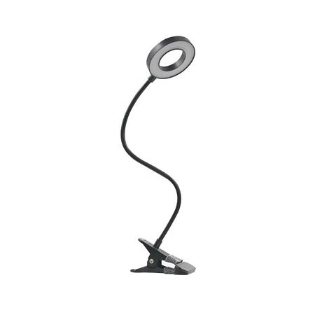 Veioza LED Klausen Flex KL1 48009, 8W, 3000-4500-6500K, negru