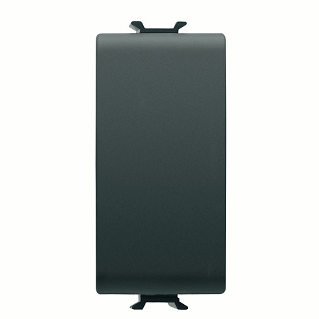 Intrerupator modular cap scara Gewiss Chorus GW12051, 16A, 1 modul, negru