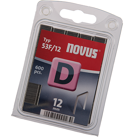 Capse Novus D53F, pentru capsatoare manuale si electrice, zinc, 11,3 x 12 mm, 600 buc