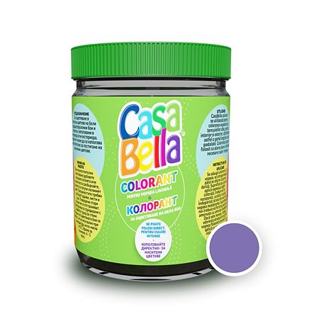 Colorant vopsea lavabila Casabella, mov, 200 ml