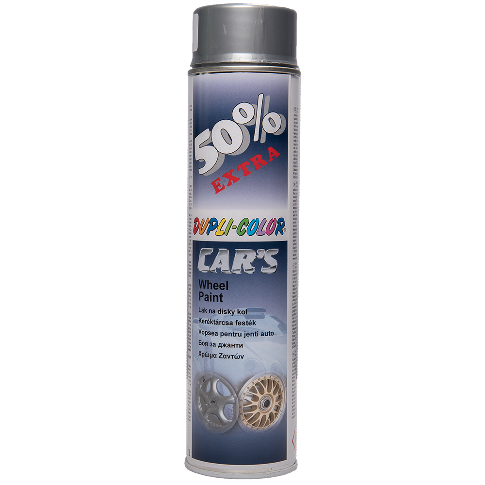 Vopsea spray jenti Dupli-Color, argintiu, lucios, exterior, 600 ml 600