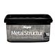 Vopsea decorativa Jeger Metal Structur, efect metalic, 7 kg