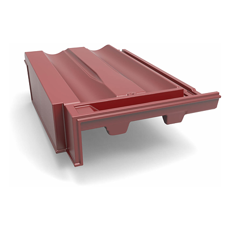 Tigla laterala dreapta, Glinex Trend (Polet), bordo, 415 x 260 mm