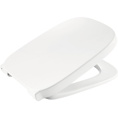Capac pentru WC Roca Debba, rectangular, duroplast, alb