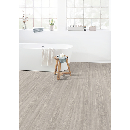 Parchet laminat 8 mm Egger NatureSense Aqua Stejar Soria gri deschis EL2063, nuanta medie, clasa de trafic 32, Aqua CLIC it! , 1292 x 193 mm