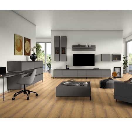 Placa MDF lacuit Egger PerfectSense U961 PM Gri grafit, anti-amprenta, mat, 2800 x 2070 x 19 mm
