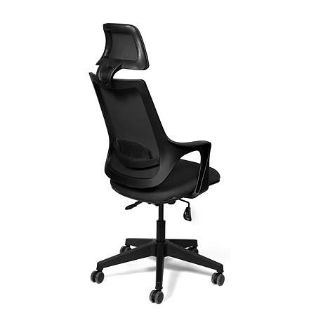 Scaun birou ergonomic gri inchis Kronsit Verona, tapiterie textila, rotativ, reglabil pe inaltime, 59 x 51 x 130 cm