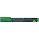 Marker permanent Schneider, varf rotund, 3 mm, cu vopsea verde