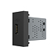 Modul priza USB Tip A Livolo VL-FCUS-1BP, policarbonat, negru