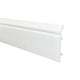 Plinta pardoseala, Opal 80, polimer dur, rezistenta la apa, alb, 2200 x 80 x 16 mm