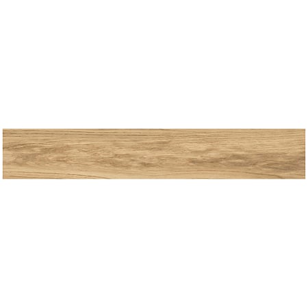 Gresie portelanata exterior/interior KAI Tilia brown, rectificata, mat, decor parchet, maro, 20 x 120 cm