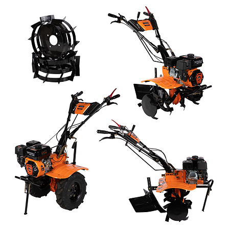 Motocultor DETOOLZ DZ-M125, 7.5 CP, 212 CC + rarita ajustabila +