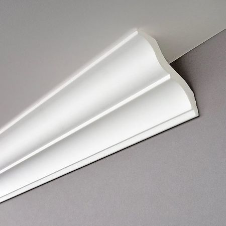 Bagheta decorativa Decosa S110, alb, polistiren extrudat, 2m Bagheta decorativa Decosa S110, alb, polistiren extrudat, 2m
