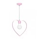 Suspensie Amore 99532, metal, 1 x E27,  60 W, roz, 31 cm