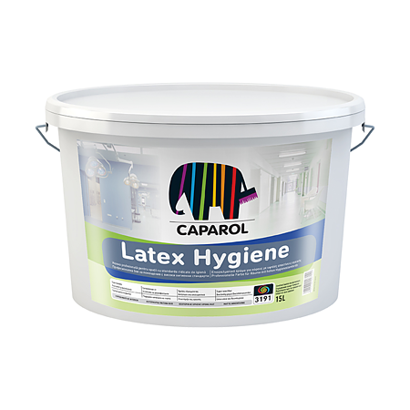 Vopsea lavabila Caparol Latex Hygiene, interior, alb, 15 l