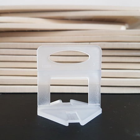 Clips Pro 1 mm, pentru placi 3-12 mm, plastic, 100 buc/punga