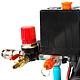 Compresor Detoolz 24L fara ulei, 1500 W, debit 154L/min, 8 bar, 2 prize de aer