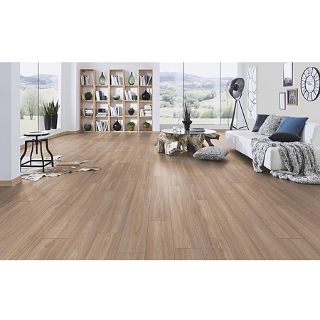  Parchet laminat 8 mm Kronospan Modera Classic Desert Oak 8199, nuanta medie, stejar, clasa de trafic 32, twin click, 1285 x 192 mm