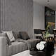 Panou decorativ Linea Acustic ProLine, 12 lamele, MDF, urban gri/negru, interior, 240 x 60.5 x 2 cm