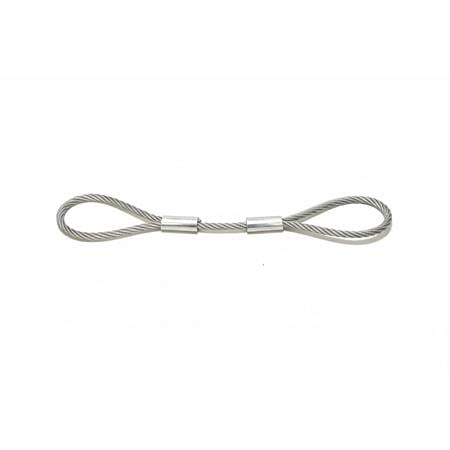 Cablu legare sarcina O-O Cablero, otel zincat, diametru 14 mm, lungime 2 m