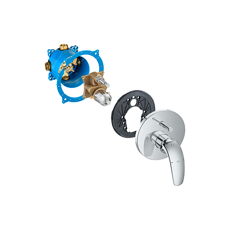Corp incastrat universal RocaBox, alama sanitara si plastic, 160 mm