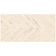 Gresie portelanata exterior/interior KAI Tilia Natural, rectificata, tip chevron, mat, decor lemn, crem, 60 x 120 cm