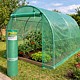 Folie pentru solar/sera Glia, polietilena, verde transparent, stabilizata UV, 0.15 mm, 8.2 x 60 m