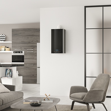 Centrala termica pe gaz Ariston Alteas One + Net, display LCD, kit evacuare inclus, 24 kW Centrala termica pe gaz Ariston Alteas One + Net, display LCD, kit evacuare inclus, 24 kW
