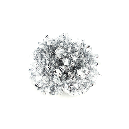 Beteala Craciun, argintiu + alb, 200 cm