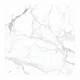 Gresie interior/exterior portelanata Lux Spider, alb, mat, aspect marmura, clasa aderenta R9, PEI 4, 9 mm, 60 x 60 cm
