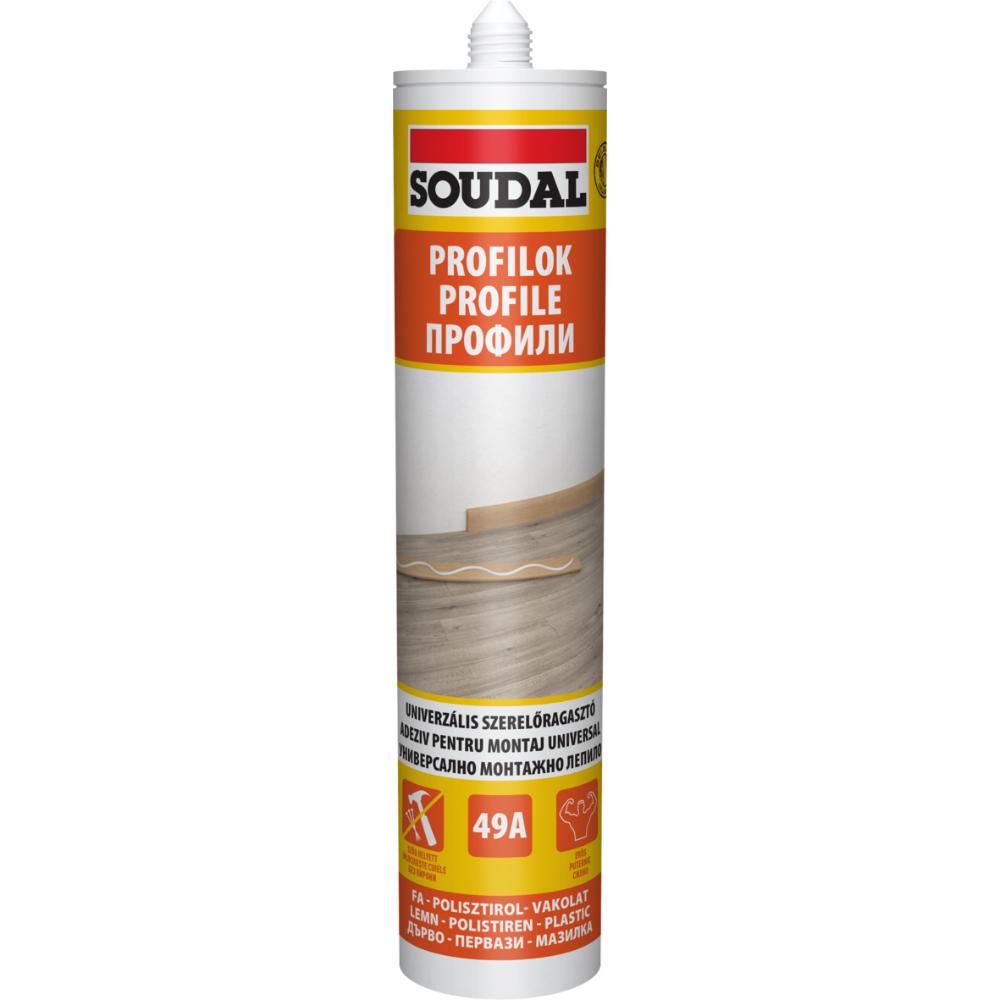 Adeziv pentru montaj universal, Soudal 49A, 280 ml