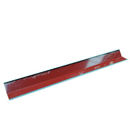 Dolie metalica Durako, rosu RAL 3005, lucios, 2 m