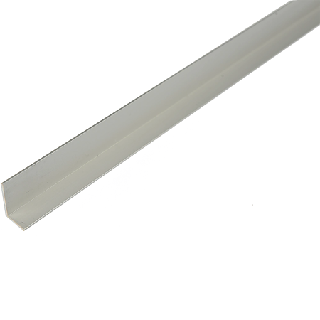 Profil aluminiu eloxat tip L, 19.6 x 8.6 x 1.6 mm, 1 m