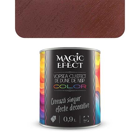 Pachet vopsea efect decorativ Magic Efect Dune african sand, pe baza de apa, 1 + 1 gratis, pensula inclusa