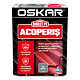Vopsea Oskar Direct pe acoperis, gri metalic, exterior, 2.5 l