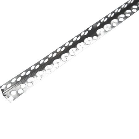 Profil de colt din aluminiu, pentru gips-carton, 17 x 17 x 2500 mm