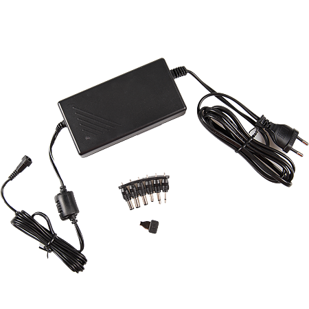 Adaptor universal pentru Notebook Somogyi MW 7H50GS, 6 mufe, stabilizat, 6-15V, 5A, negru Adaptor universal pentru Notebook Somogyi MW 7H50GS, 6 mufe, stabilizat, 6-15V, 5A, negru