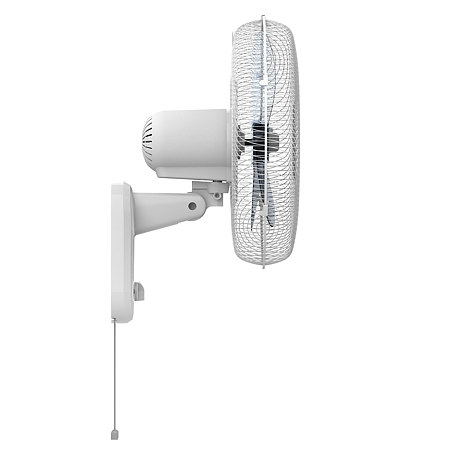 Ventilator de perete Taurus Greco, 45 W, 3 trepte, alb, diametru 40 cm