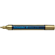 Marker permanent Schneider, varf rotund, 3 mm, cu vopsea aurie